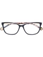 Carolina Herrera Cat-eye Glasses - Black