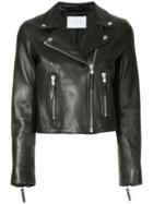 Nobody Denim Classic Leather Jacket - Black