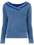 Rag & Bone V-neck Sweater - Blue