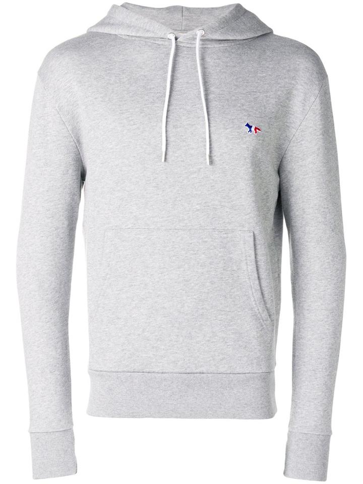 Maison Kitsuné Plain Hoodie - Grey