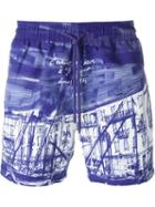 Vilebrequin Sketch Print Swim Shorts