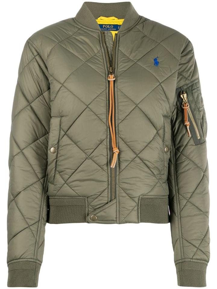 Polo Ralph Lauren Quilted Bomber Jacket - Green