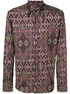 Etro Printed Button Shirt - Red