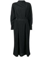 Comme Des Garçons Comme Des Garçons Anorak Maxi Dress - Black