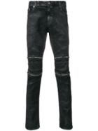 Just Cavalli Wet Look Jeans - Black