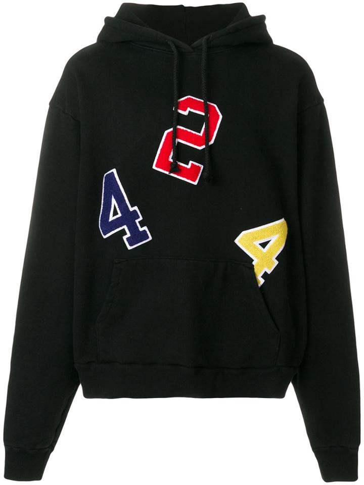 424 Fairfax Logo Hoodie - Black