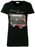Liu Jo Glamorous Urban 90 Style T-shirt - Black