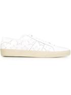 Saint Laurent Court Classic Sneakers, Men's, Size: 44, White, Calf Leather/rubber