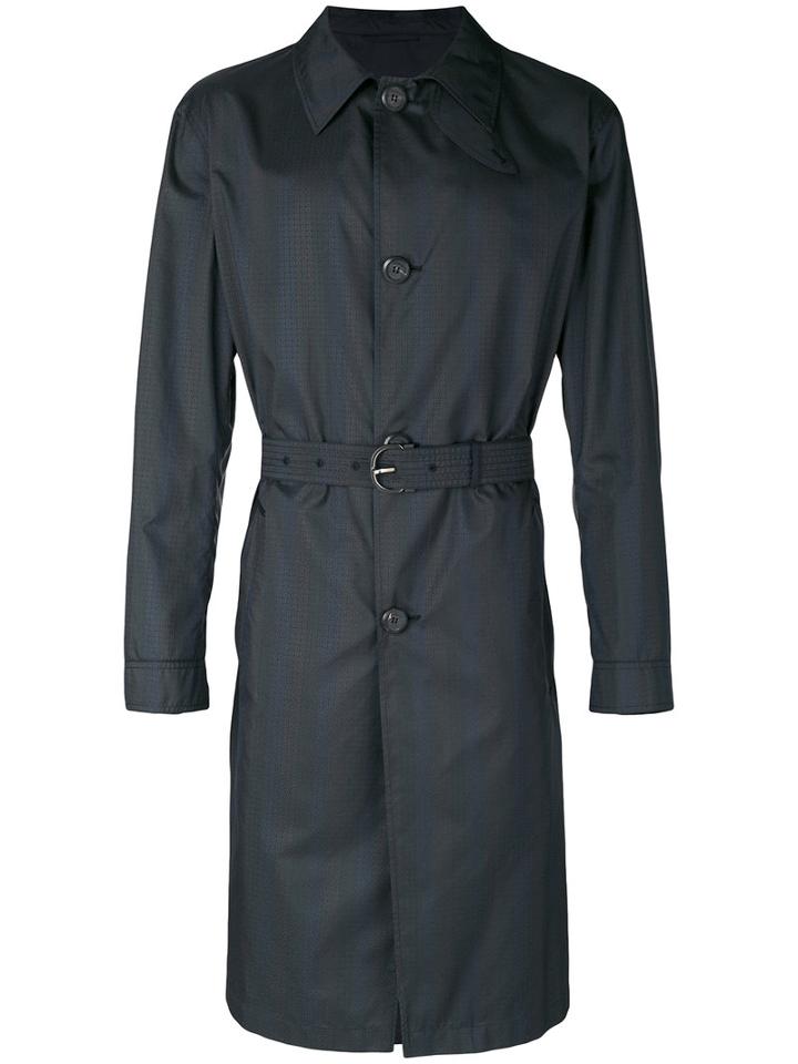 Salvatore Ferragamo - Classic Trench Coat - Men - Polyester - 48, Black, Polyester