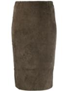 Stouls Gilda Pencil Skirt - Green