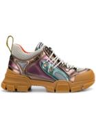 Gucci Flashtrek Sneakers - Pink & Purple