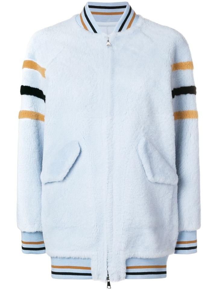 Blancha Bomber Jacket - Blue