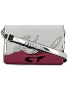 Karl Lagerfeld K/signature Crossbody Bag - Silver