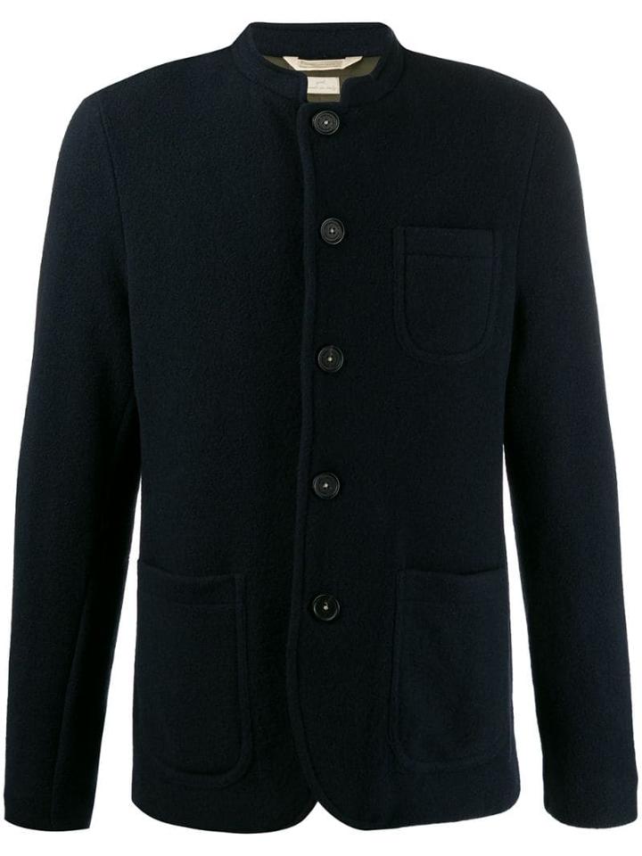 Massimo Alba Felt Jacket - Blue