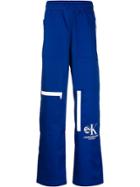 Calvin Klein Jeans Est. 1978 Logo Print Track Pants - Blue