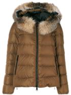 Moncler - Chitalpa Jacket - Women - Fox Fur/polyamide/goose Down - 3, Brown, Fox Fur/polyamide/goose Down