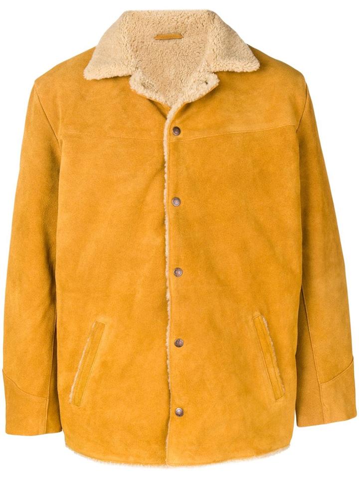 Levi's Vintage Clothing Shearling Lined Sherpa Jacket - Yellow &