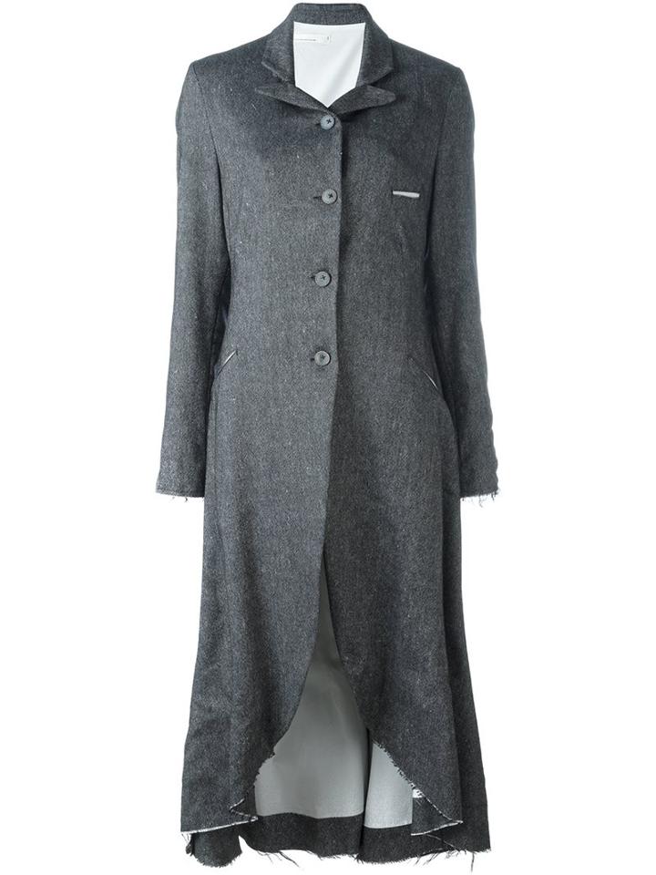 Nostra Santissima Raw Edge Long Coat