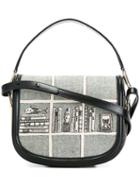 Olympia Le-tan Printed Hobo Crossbody Bag, Women's, Grey