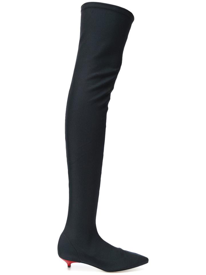 Gia Couture Boom Boots - Black