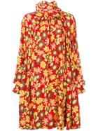 Mm6 Maison Margiela Oversized Dress - Red