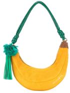 Muveil Banana Motif Shoulder Bag, Women's, Yellow/orange