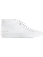 Common Projects Original Achilles Mid-top Sneakers, Men's, Size: 44, White, Leather/rubber