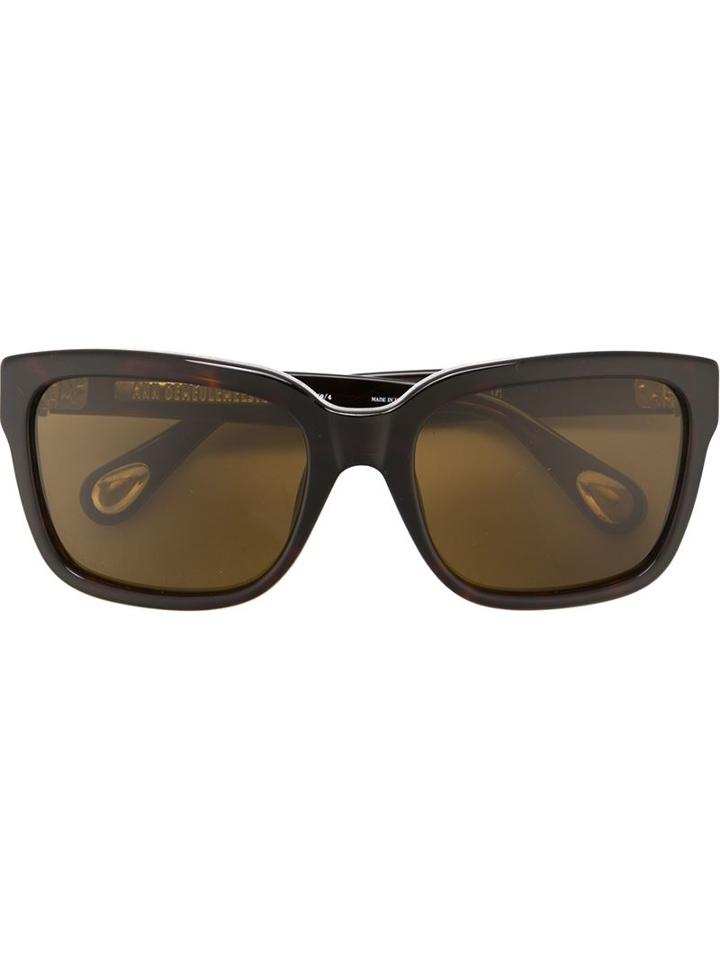Linda Farrow Gallery Square-frame Sunglasses