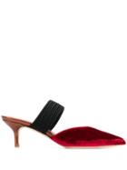 Malone Souliers Maisie Pointed Mules - Red