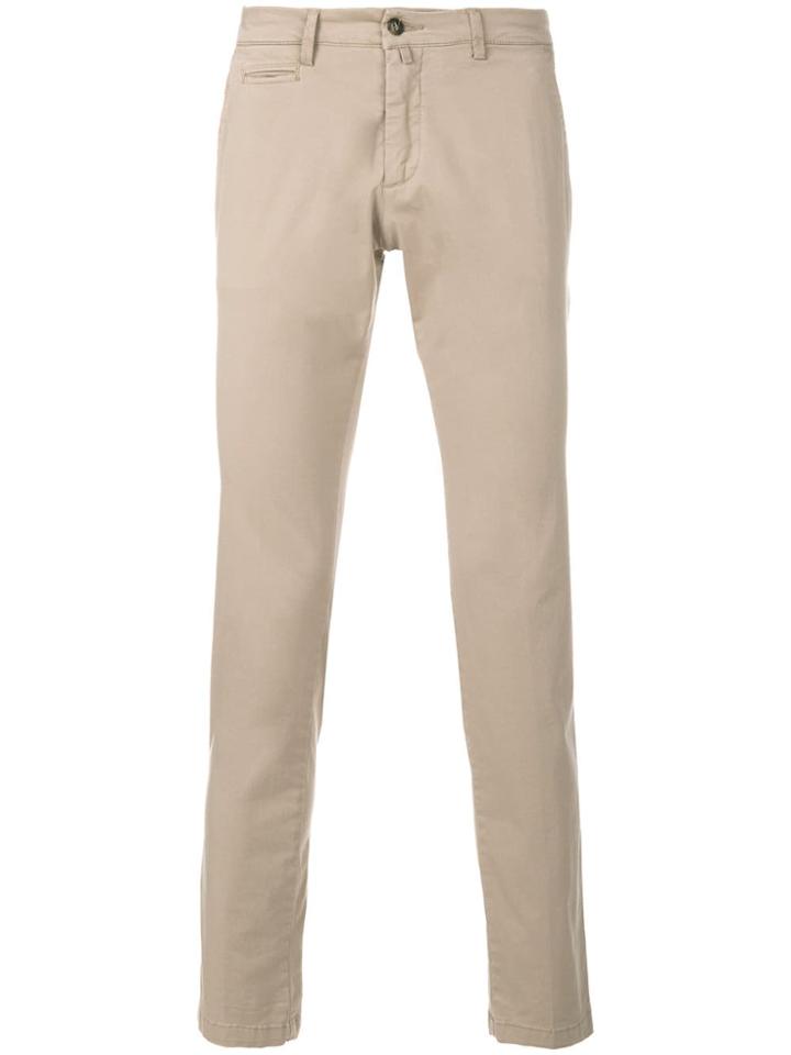 Briglia 1949 Slim-fit Chino Trousers - Neutrals