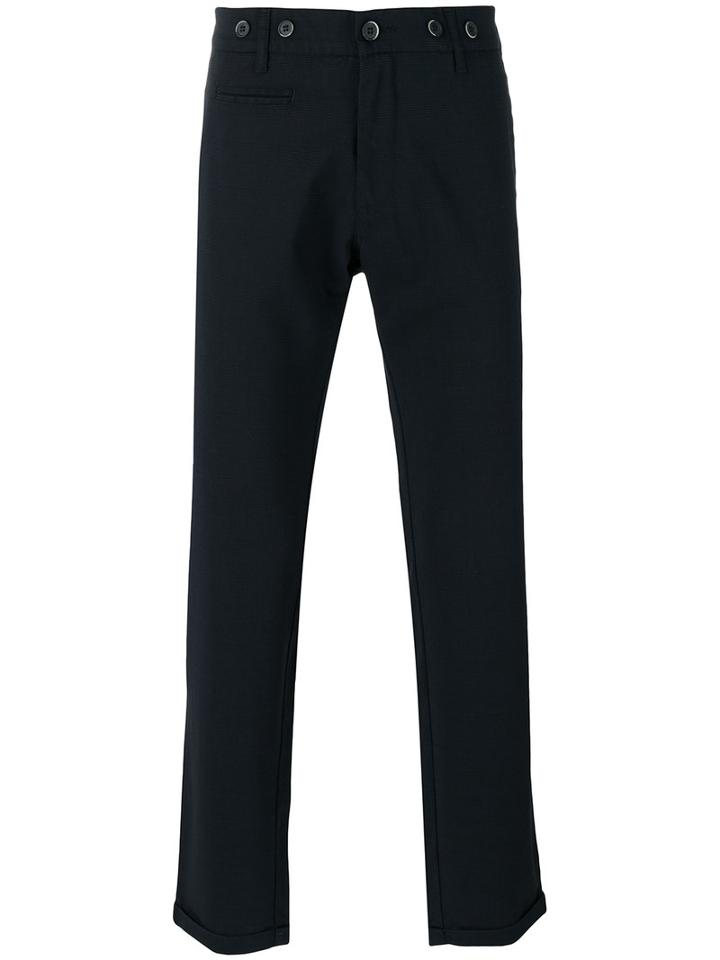 Barena - Straight-leg Trousers - Men - Spandex/elastane/wool - 46, Blue, Spandex/elastane/wool