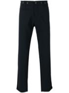 Barena - Straight-leg Trousers - Men - Spandex/elastane/wool - 46, Blue, Spandex/elastane/wool