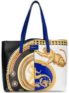 Versace Baroque Print Tote - Black
