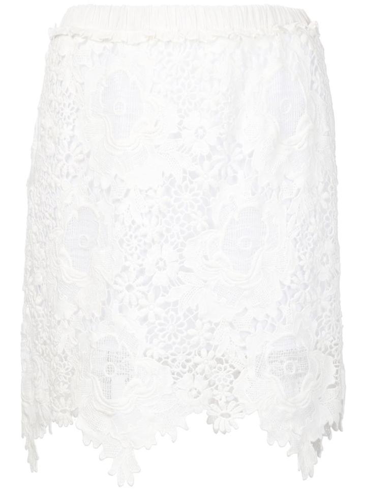 See By Chloé Guipure Lace Skirt