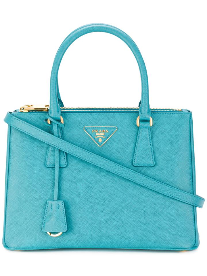 Prada Galleria Medium Tote - Blue