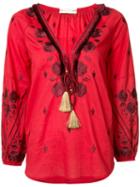 Figue Rebecca Blouse, Women's, Size: Xs, Red, Cotton