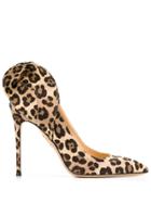 Charlotte Olympia Blake Leopard Pumps - Brown