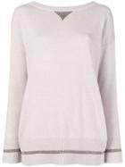 Lorena Antoniazzi Knitted Sweater - Nude & Neutrals