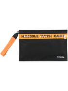 Heron Preston Handle Clutch - Black