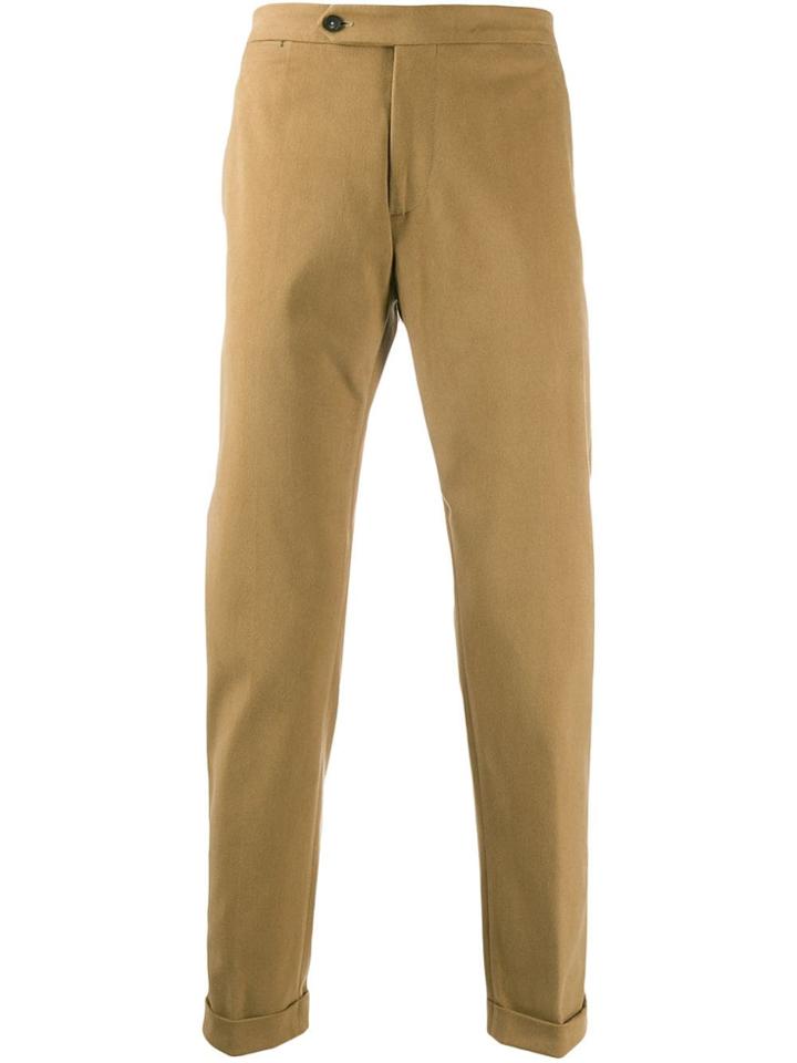 Berwich Straight-leg Trousers - Neutrals