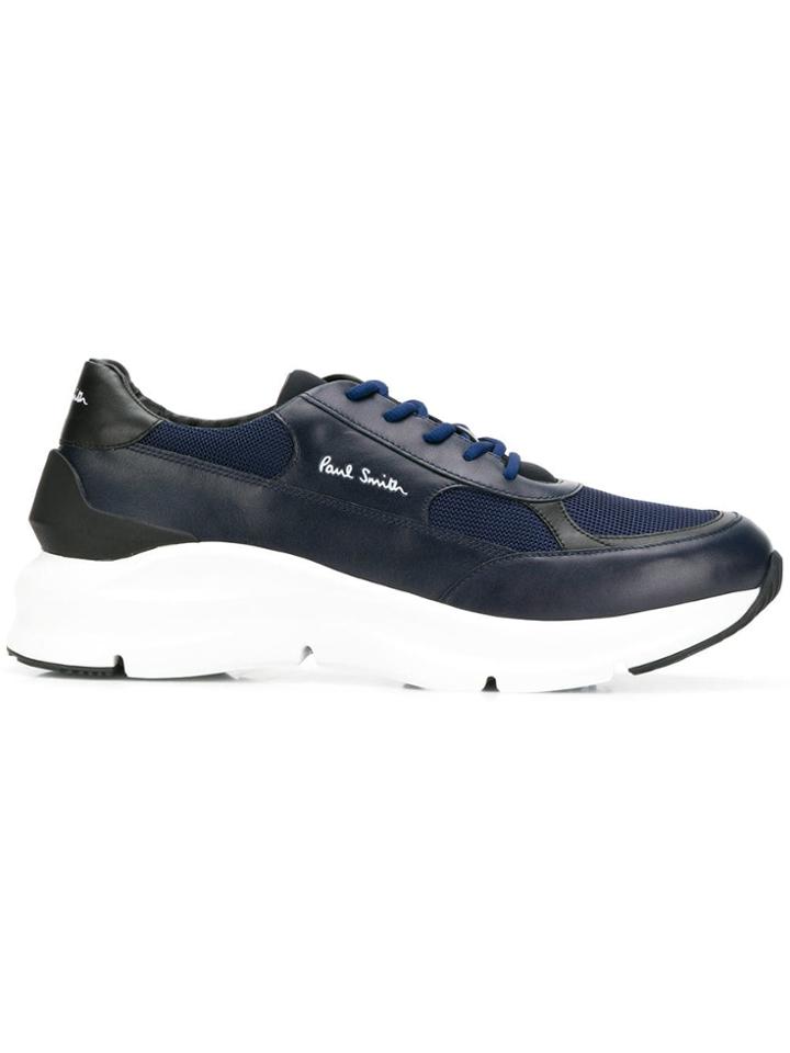 Ps By Paul Smith Thick Sole Sneakers - Blue
