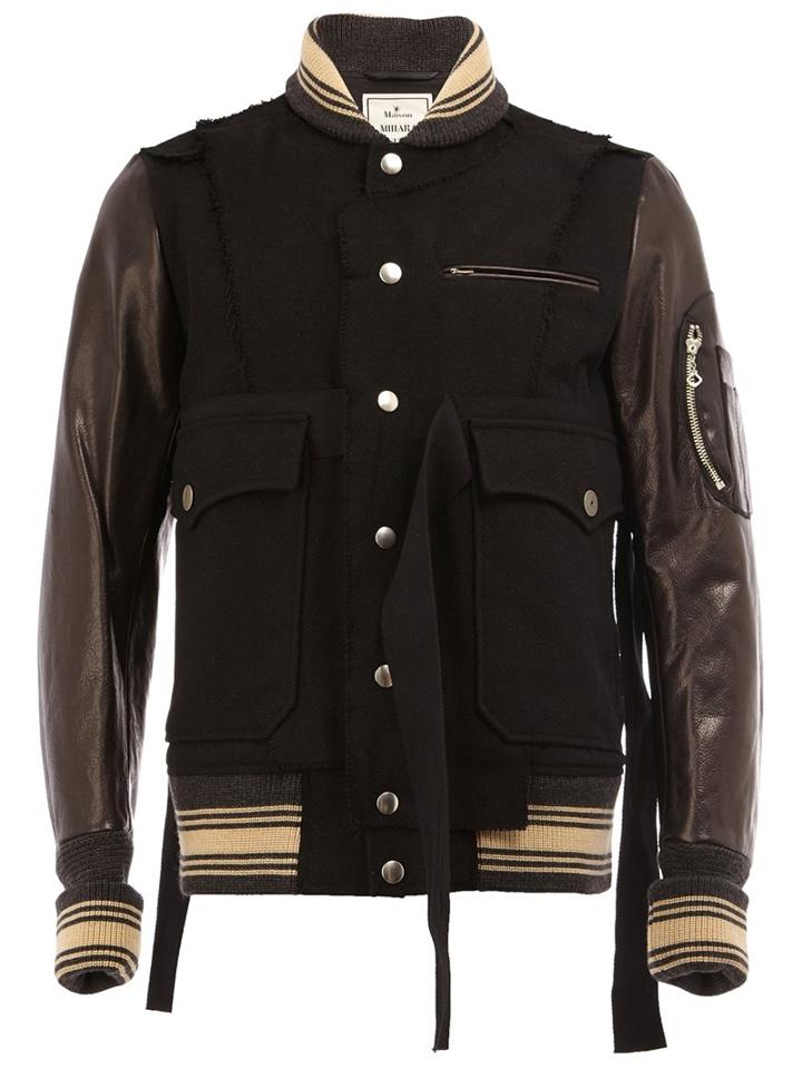 Maison Mihara Yasuhiro Pocketed Bomber Jacket