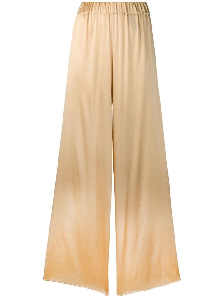 Federica Tosi Wide Leg Trousers - Gold