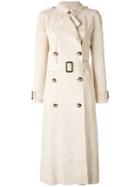 Desa 1972 Belted Trench Coat, Women's, Size: 36, Nude/neutrals, Leather