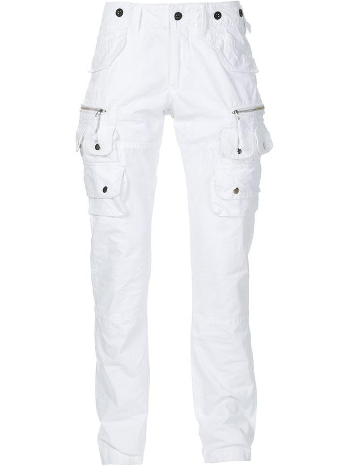 Prps Cargo Trousers, Men's, Size: 30, White, Cotton