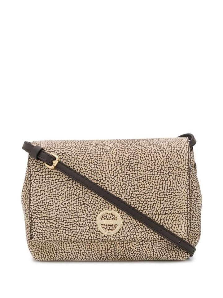 Borbonese Speckled Crossbody Bag - Neutrals