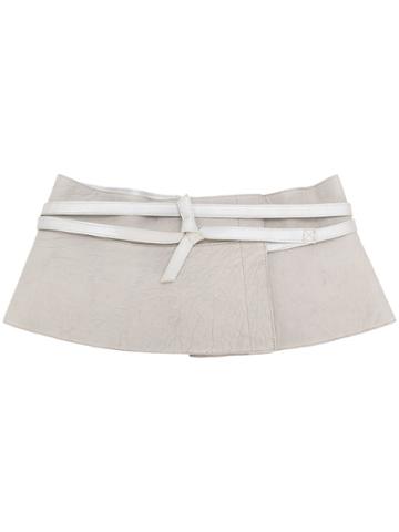 Vanderwilt Wide Strappy Belt - Nude & Neutrals