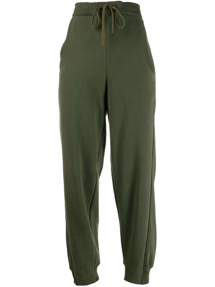 Alberta Ferretti Drawstring Track Pants - Green
