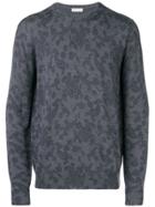 Etro Paisley Print Knitted Sweater - Grey