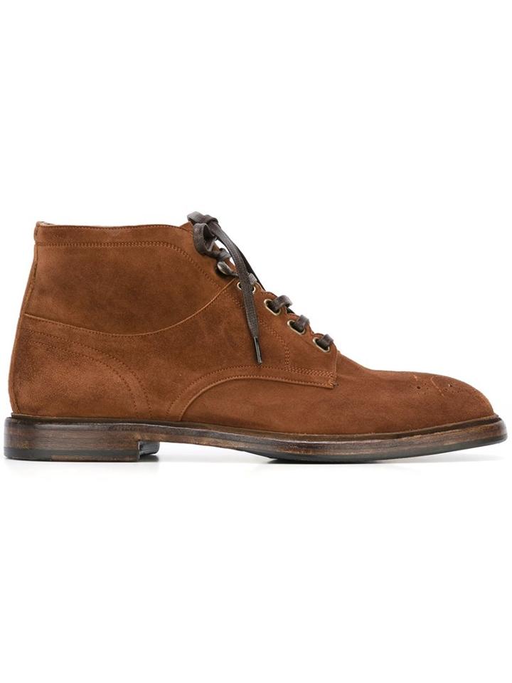 Dolce & Gabbana 'marsala' Boots